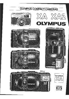 Olympus XA manual. Camera Instructions.